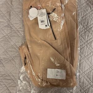 Volcom Women's Swift Bib Overall Snowboard Pants - Sand - Size Medium NWT